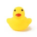 100pcs Squeaky Rubber Duck Bath Toys