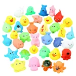 10pcs Baby Bath Toys Animals