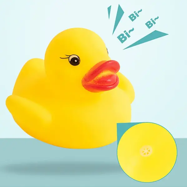 10pcs Baby Bath Toys Cute Animals Swimming Water Game Soft Rubber Float Squeeze Sound Water Shower Toys For Kids - Image 3