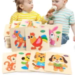 Wood Jigsaw Puzzle Board Game