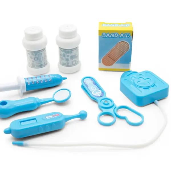 Kids Pretend Doctor Set Portable Backpack Medical Kit Doctor Toys Classic Role Play Game Toys for Children Gifts - Image 4