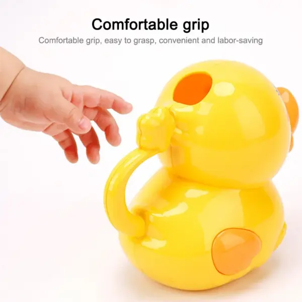Cute Cartoon Yellow Duck Bath Toy Swimming Pool Watering Can Shower Water Game For Baby Toys 0 12 Months - Image 5