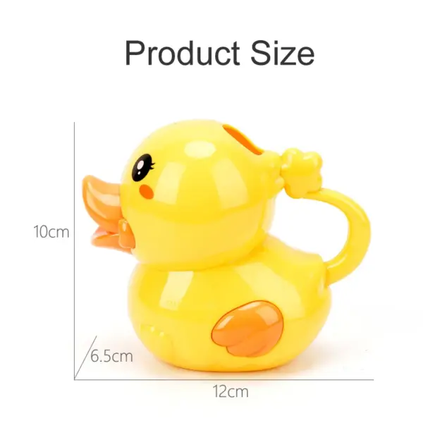 Cute Cartoon Yellow Duck Bath Toy Swimming Pool Watering Can Shower Water Game For Baby Toys 0 12 Months - Image 6
