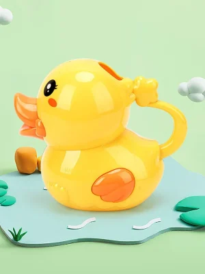 Cartoon Duck Bath Toy Watering Can
