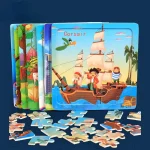 20Piece Wooden 3D Jigsaw Puzzle