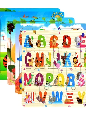20Piece Wooden 3D Jigsaw Puzzle