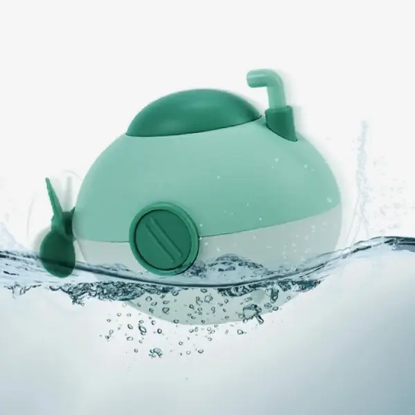 Baby Water Toys Swimming Floating Shower Bath Toys Clockwork Cute Little Submarine Rocket Bathing Bathtub Toys For Kids - Image 4