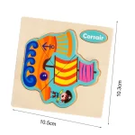 Wooden 3D Puzzle Animal Jigsaw