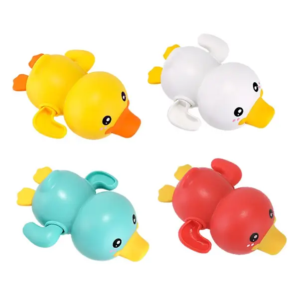 Bathing Ducks Baby Bath Toys for 0 12 24 Months Classic Toy Chain Clockwork Whale Crab for Kids Swimming Pool Water Game - Image 5