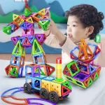 Big & Mini Magnetic Building Blocks Accessories Constructor Set