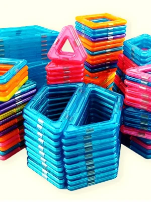 Big & Mini Size Magnetic Constructor Designer Set Building Blocks