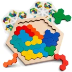 Colorful 3D Puzzle Tangram Jigsaw
