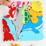Colorful 3D Puzzle Tangram Jigsaw