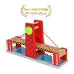 Wooden Train Track Bridge Accessories for Children
