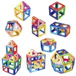 Mini/Big Size Magnetic Building Blocks Triangle Square Bricks