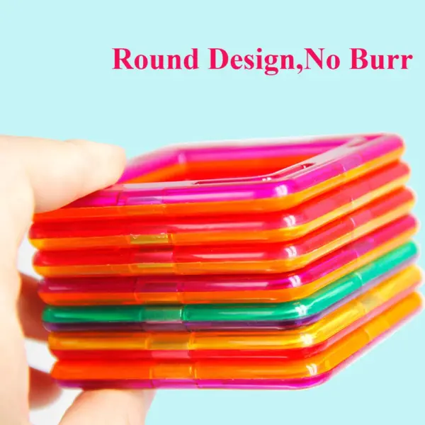 Mini/Big Size Magnetic Building Blocks Magnetic Designer Triangle Square Bricks Modeling Construction Toys for Children Gifts - Image 6