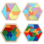 Wooden 3D Jigsaw Puzzle Tangram