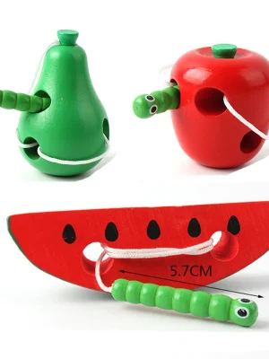 Worm Eat Fruit Toy