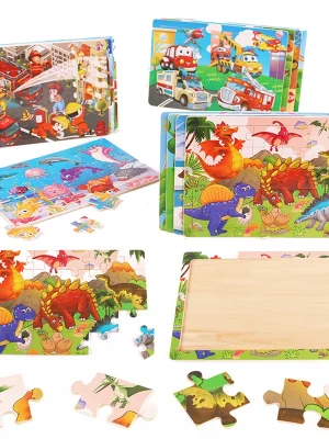 30 Pieces Wooden 3D Jigsaw Puzzle