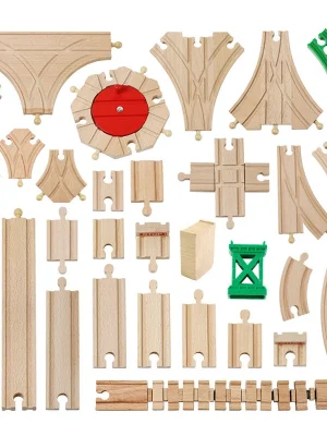 Wooden Track Parts Train Track Accessories
