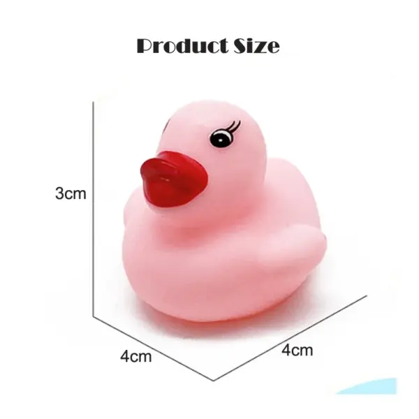 New Baby Toys Macaron Color Squeaky Rubber Ducks Swimming Float Bathing Ducks Water Game For Baby Toddler Toys 0-12 Month - Image 6