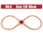 Wooden Tracks Set Circular Orbit Assemble Accessories