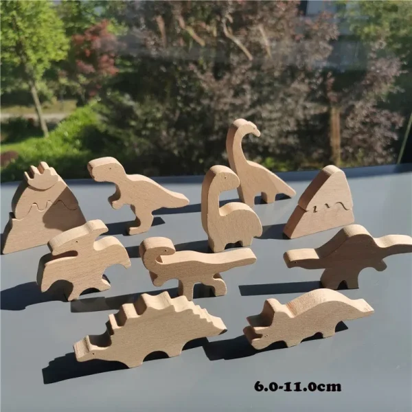 Pastel Wooden Building Blocks