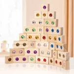 Wooden Stacking Blocks Educational Toys