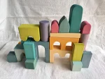 Pastel Wooden Building Blocks