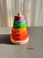 Pastel Wooden Building Blocks