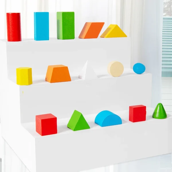 Wooden Building Blocks Set
