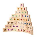 Wooden Stacking Blocks Educational Toys