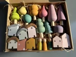 Pastel Wooden Building Blocks