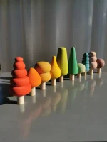 Pastel Wooden Building Blocks