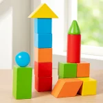 Wooden Building Blocks Set