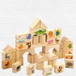 Wooden Stacking Blocks Educational Toys