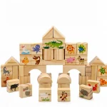 Wooden Stacking Blocks Educational Toys