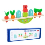 Wooden Tree Stacking Blocks Game