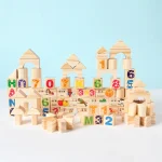 Wooden Stacking Blocks Educational Toys