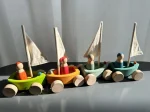 Pastel Wooden Building Blocks