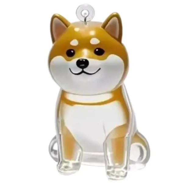 Clear Pet Fur Memorial Keychain for Dog & Cat (5-Pack)
