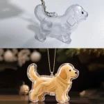 Puppy Fur Keepsake Capsule Keychain  (5-Pack)