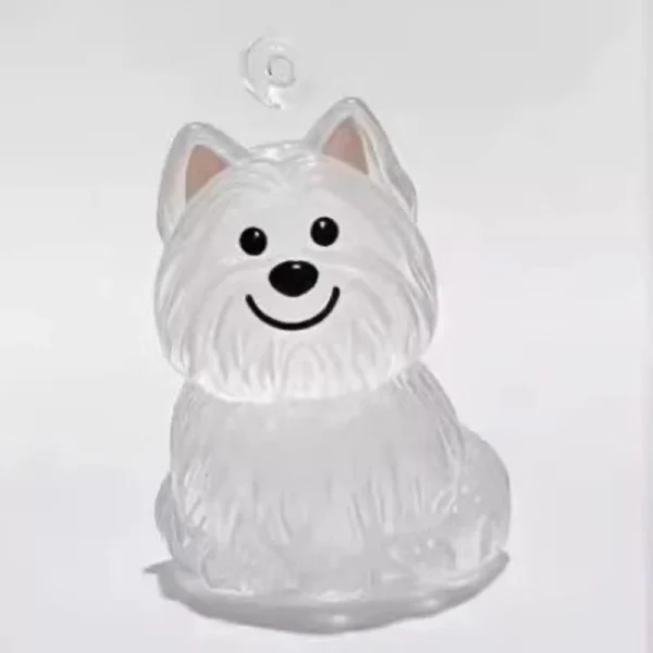 Puppy Fur Keepsake Capsule Keychain  (5-Pack)