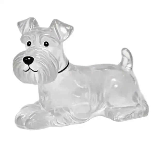 Clear Pet Fur Memorial Keychain for Dog & Cat (5-Pack)