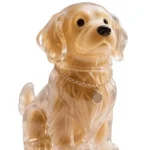 Clear Pet Fur Memorial Keychain for Dog & Cat (5-Pack)