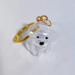 Puppy Fur Keepsake Capsule Keychain  (5-Pack)
