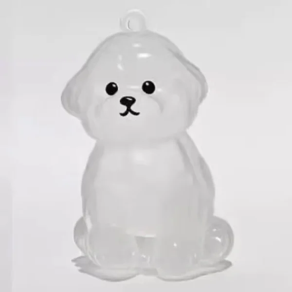 Puppy Fur Keepsake Capsule Keychain  (5-Pack)