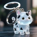 Animal Fur Capsule Keychain – Style B (5-Pack)