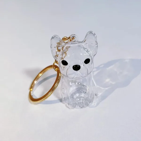 Puppy Fur Keepsake Capsule Keychain  (5-Pack)