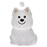Clear Pet Fur Memorial Keychain for Dog & Cat (5-Pack)